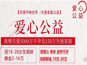 高唐捐卵助孕生子 爱心志愿者招募